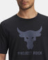 Under Armour tshirt for man אנדר ארמור חולצת טישרט פרוג'קט רוק בצבע שחור